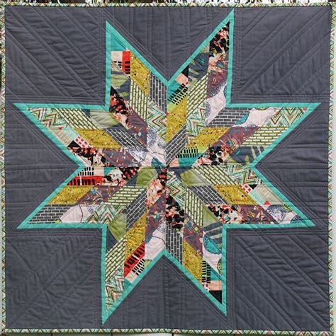 Scrappy Lone Star Quilt Lone Star Quilt Star Quilt Patterns Lone