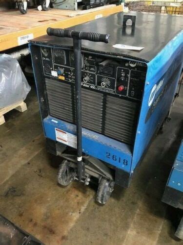 Miller 450 Amp Pulstar 450 Constant Potential Dc Mig Power Source On