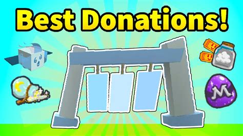 The Best Items To Donate To Wind Shrine In Bee Swarm Simulator Donations To Get Windy Bee