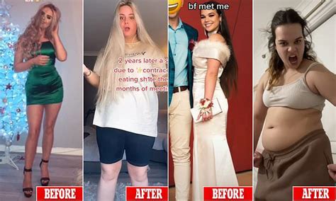 Фиди до и после набора веса девушки в обтягивающих платьях 94 фото