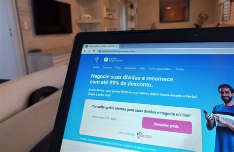 Feir O Serasa Limpa Nome Libera At De Desconto Para Quitar D Vidas