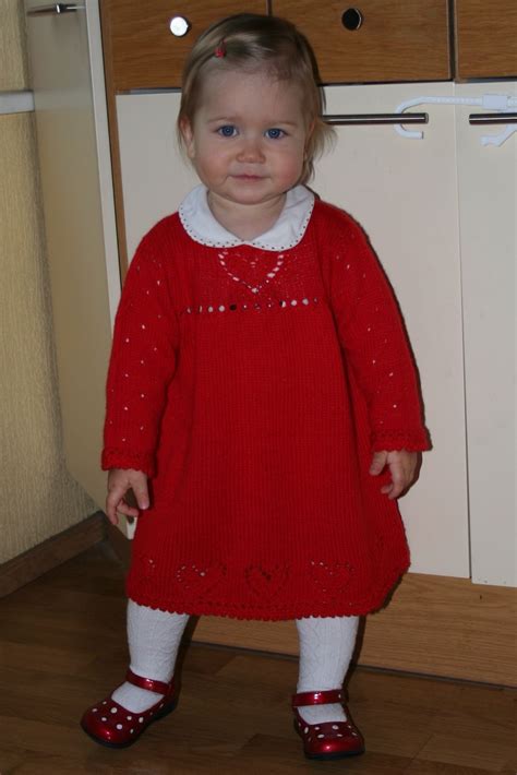 Knitted Dress For Little Girl Knit Dress Little Girl Dresses