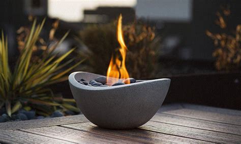 Tabletop Smokeless Fire Pit Homcom Portable Tabletop Fire Pot