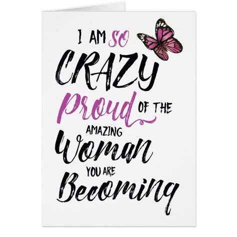 Crazy Proud Of The Woman You Are Becoming Zazzle