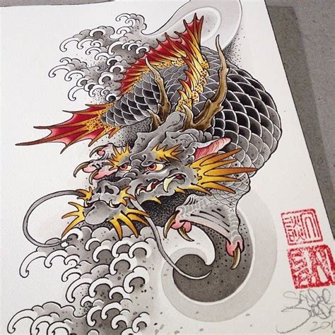 49 Tattoo Japanese Koi Dragon Top Concept