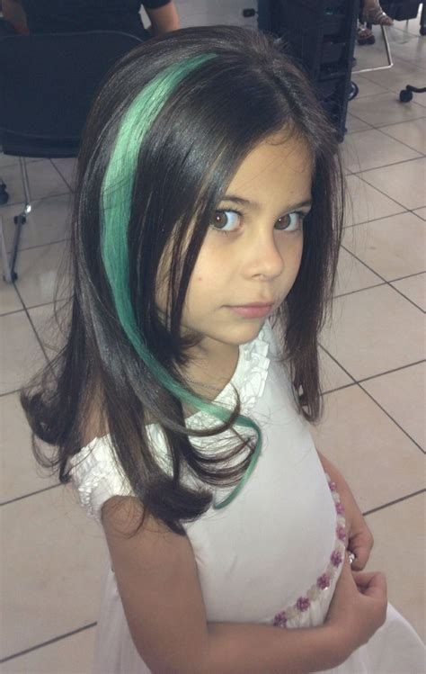 Colored Hair Extensions For Kids Kid With Style Kids Hair Color Hair