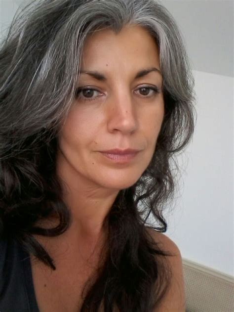 Mature wife still black hair mature @ alohatube.com. 6504 best Glorious Grey images on Pinterest | Silver hair ...