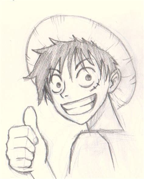 How To Draw Luffy From One Piece Digital Painting And Drawing Anime In 2019 Anime