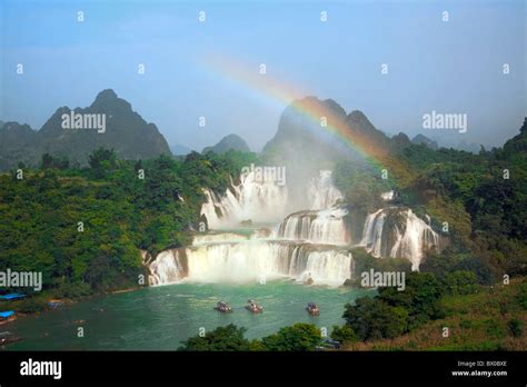 Ban Gioc Falls Detian Scenic Spot Daxin Guangxi Province China