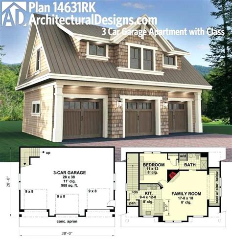 See all condition definitions ： project type: garage with apartment cost to build a 3 car garage with apartment above design gara… | Garage ...