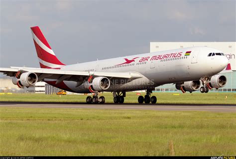 3b Nay Air Mauritius Airbus A340 300 At London Heathrow Photo Id