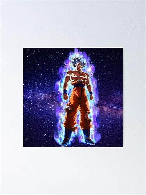 Dragon Ball Super Goku Ultra Instinct Final Form Poster By Maystro