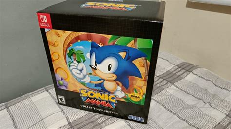 Sonic Mania Collectors Edition Sealed Bnew For Nintendo Switch Video