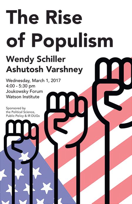 The Rise Of Populism Watson Institute