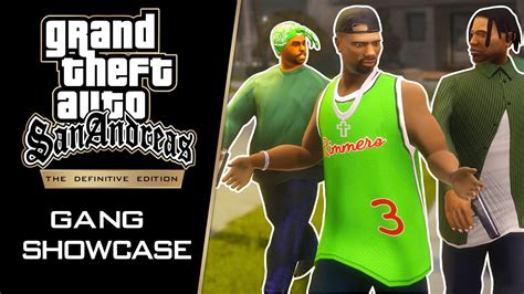 Gangs Showcase Grand Theft Auto San Andreas Definitive Edition