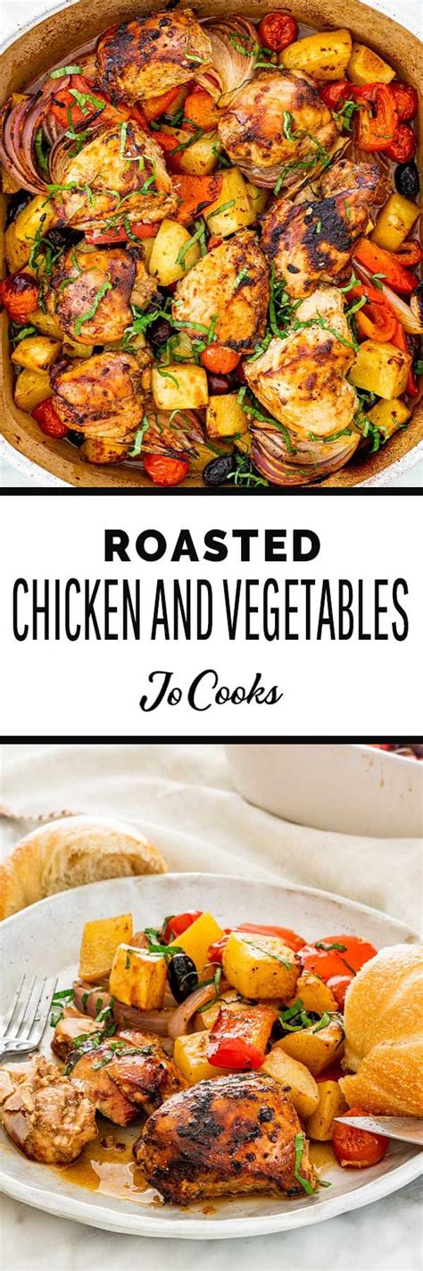 This Roasted Chicken and Vegetables is a family favorite ...