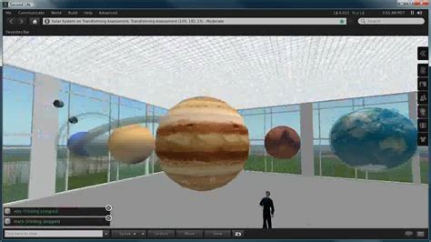 3d Virtual Solar System Model Youtube