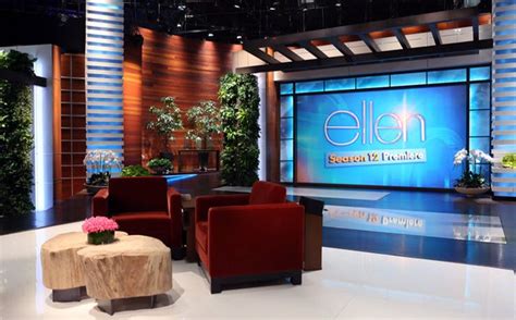Ellen Degeneres Show Set The Ellen Degeneres Show Set To Welcome