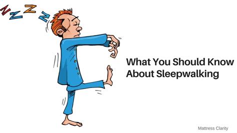 what you should know about sleepwalking mattress clarity