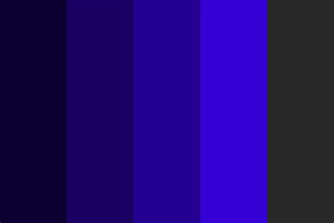 Electric Blue Purple Color Palette