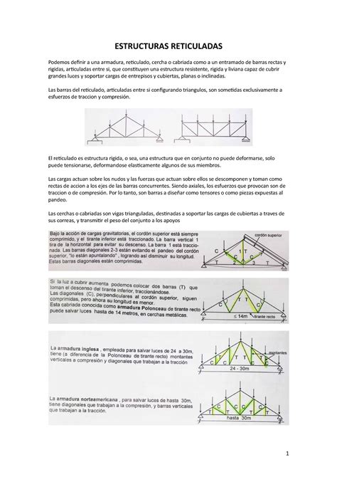 1 Estructuras Reticuladas Estructuras Reticuladas Podemos Definir A
