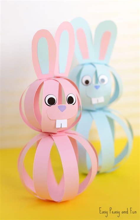 Easy Paper Bunny Craft Easter Idea For Kids En Vik News