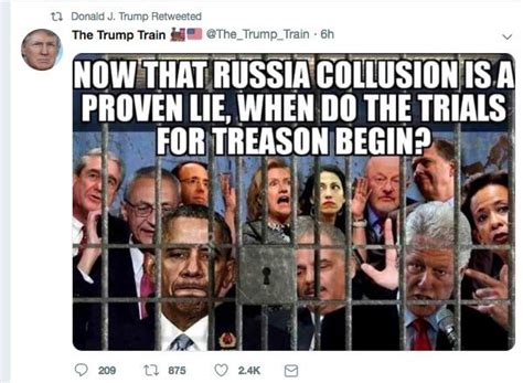 Trump Retweets Meme Calling For Imprisonment Of His Own Deputy Ag Vox