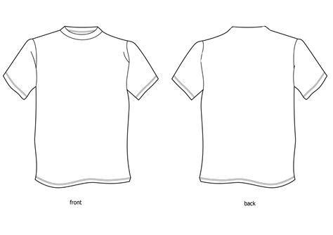 9466 Blank T Shirt Template For Photoshop Free Download Photoshop File
