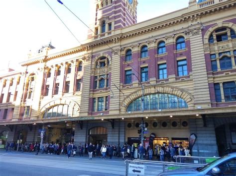 Flinders Street Railway Station Melbourne Mytravelgeno