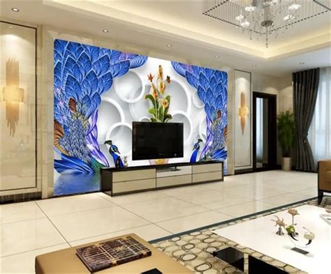 3d Wallpaper Ideas For Living Room Feature Wall 3d Wallpaper Room