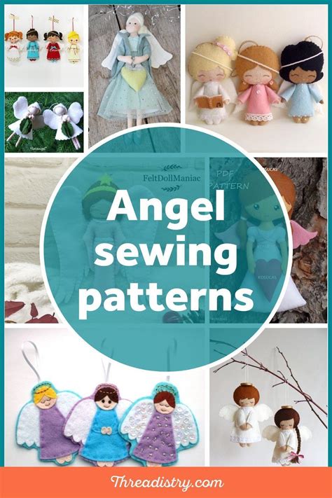 Sweetest Christmas Angel Sewing Patterns Diy Christmas Angel Tree