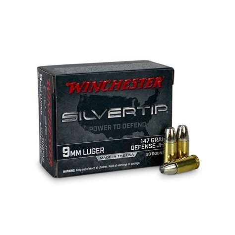 Winchester Silvertip 9mm 147 Grain Jhp 9mm Ammo For Sale Ammunition