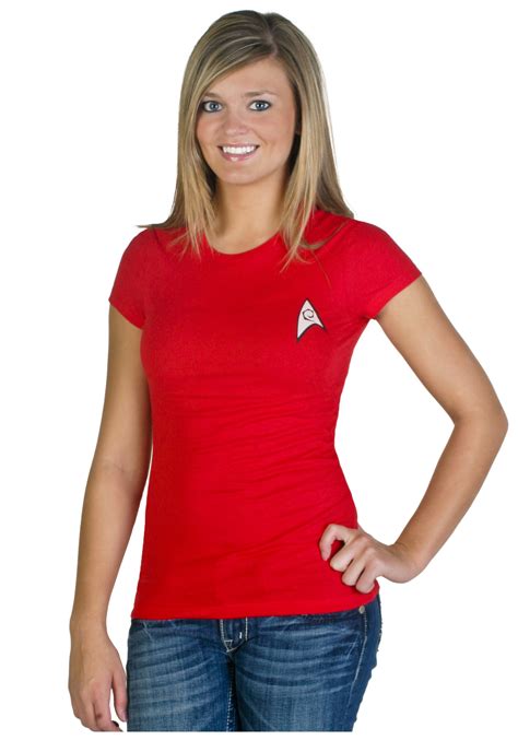 Womens Star Trek Costume T Shirt Halloween Costumes