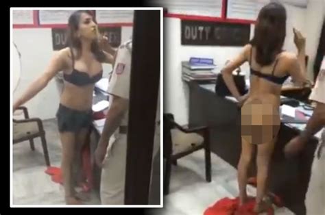Woman Strips Off Pants In Bizarre Argument With Cops At
