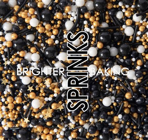 500g Starry Starry Night Sprinkles By Sprinks Bulk Silver Stars