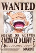 Luffy's new wanted poster, Hope u like it : r/OnePiece