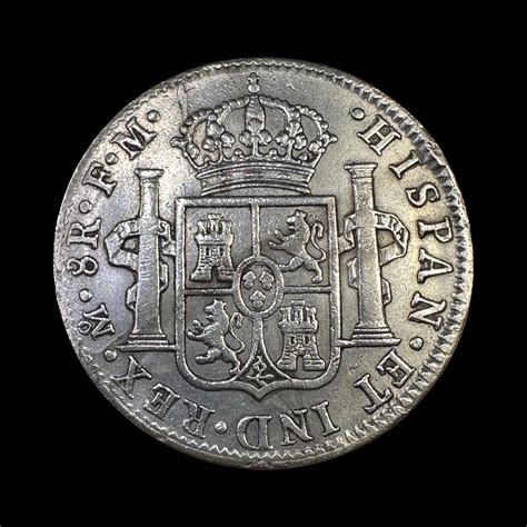 1800 Mo Mexico City Charles Iiii Silver 8 Reales Carolus Spanish