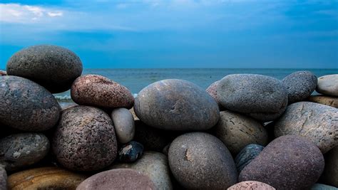 Free Photo Rock Wall Stones Sea Beach Free Image On Pixabay 946306