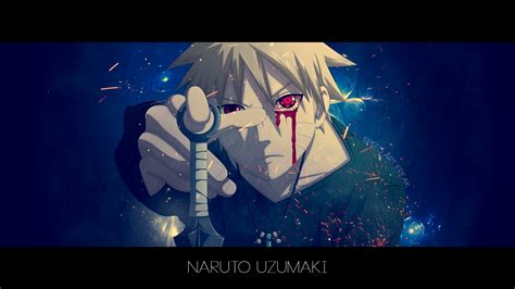 Naruto Shippuden Uzumaki Naruto Sharingan Konoha Bloody Tears