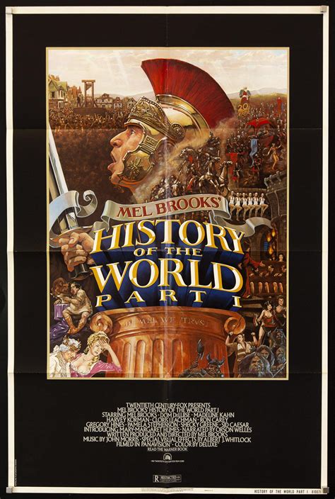 History Of The World Part 1 Vintage Movie Poster