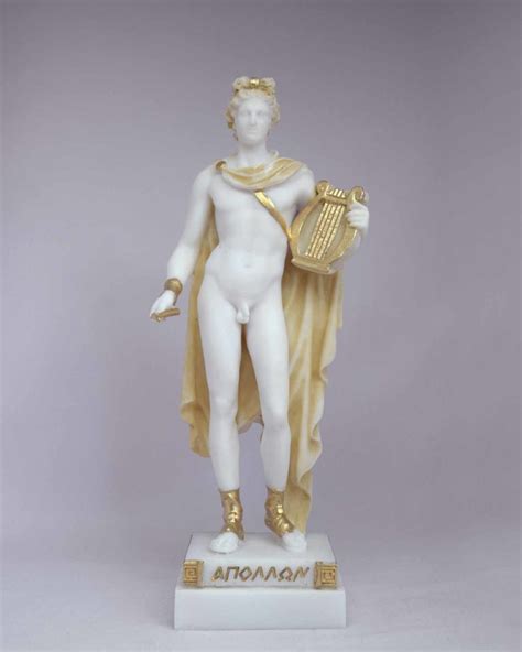 Apollo Statue Greek God Made Of Alabaster Estatueshop