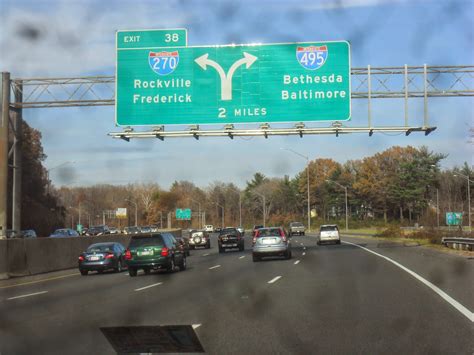 Luke S Signs Interstate Capital Beltway Maryland Virginia State Line To Interstate