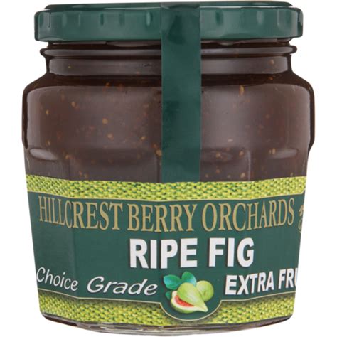 Hillcrest Berry Orchards Ripe Fig Extra Fruit Jam Jar 300g Jams