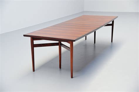 Arne Vodder Long Dining Table Sibast Mobler Denmark 1960 Massmoderndesign