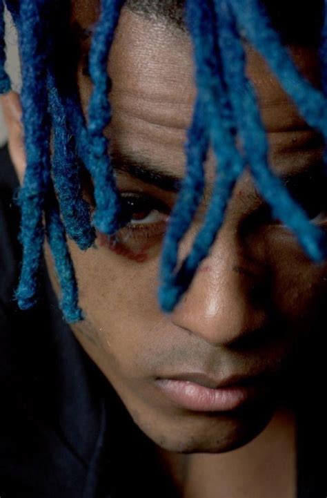 Xxxtentacion Blue Hair Wallpapers Wallpaper Cave