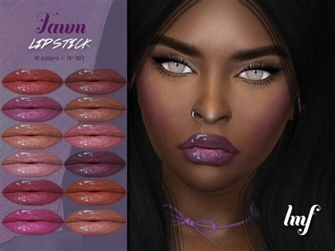 Imf Fawn Lipstick N303 By Izziemcfire At Tsr Sims 4 Updates