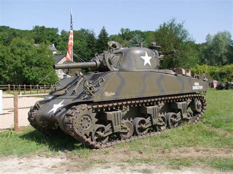 M4 105 Sherman Tank N De Serie 56934 Construit En 0344 Flickr