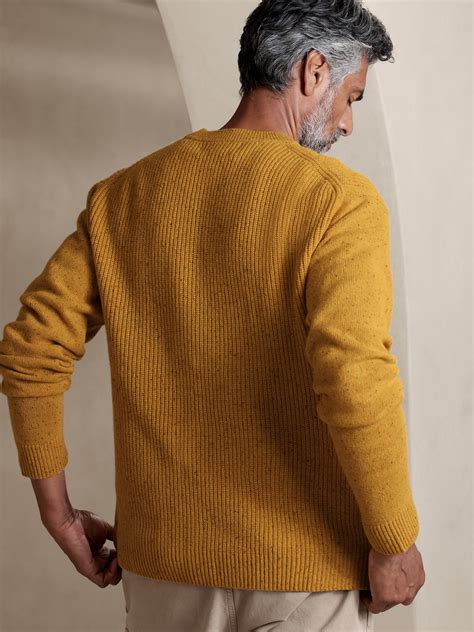 Raoul Cashmere Ribbed Sweater Banana Republic
