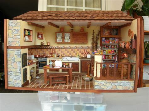 Cocina En Miniatura Cocina Miniatura Miniaturas Casas En Miniatura