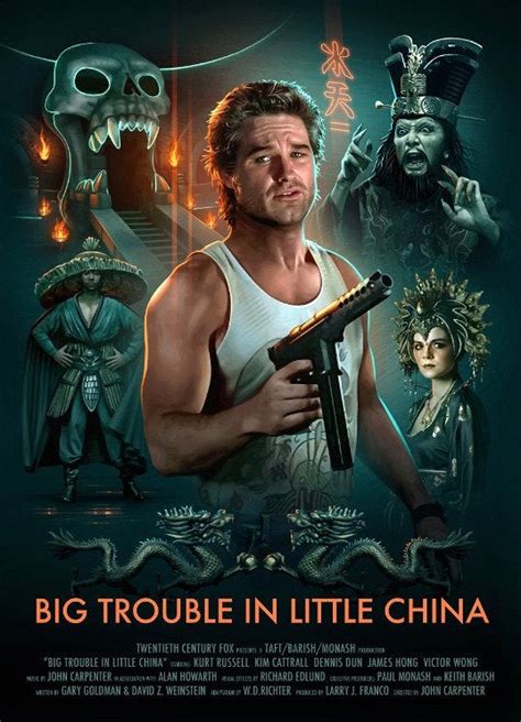 Big Trouble In Little China 1986 537x744 By Brian Taylor